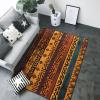 African Mud Cloth Tribal Print Carpet 80x58in Bedroom Rug Non-Slip Area Rugs for Living Room view 4