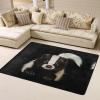 Cute Skunk Print Carpet 63x48in Bedroom Rug Non-Slip Area Rugs for Living Room view 2
