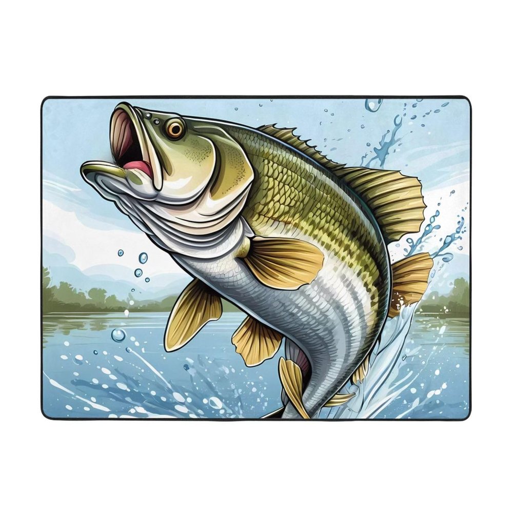 _20240509141217_20240528120437 Print Carpet 63x48in Bedroom Rug Non-Slip Area Rugs for Living Room