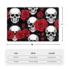 Halloween Skull Print Carpet 72x48in Bedroom Rug Non-Slip Area Rugs for Living Room view 3