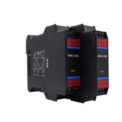 4-20ma Signal Isolator Analog Transmitter Converter 0-10v 0-75mv 1 in Output 2 Out 3 35mm Din Rail(in 0-10v)