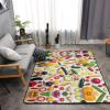 Vegetables Print Carpet 63x48in Bedroom Rug Non-Slip Area Rugs for Living Room view 4
