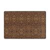 Leopard Patterned Wallpaper Print Carpet 72x48in Bedroom Rug Non-Slip Area Rugs for Living Room view 1