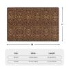 Leopard Patterned Wallpaper Print Carpet 72x48in Bedroom Rug Non-Slip Area Rugs for Living Room view 3