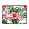 Hibiscus Flower Print Carpet 63x48in Bedroom Rug Non-Slip Area Rugs for Living Room view 1