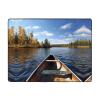 Canoe On Lake Print Carpet 63x48in Bedroom Rug Non-Slip Area Rugs for Living Room view 1