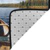 Canoe On Lake Print Carpet 63x48in Bedroom Rug Non-Slip Area Rugs for Living Room view 3