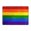 Rainbow Flag Print Carpet 80x58in Bedroom Rug Non-Slip Area Rugs for Living Room view 1