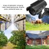 Sunicon Solar Powered Imitation Dummy Security Fake Camera, with Flashing LED Light for Shopping Malls, Hotels, Parking Lots view 3