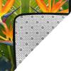 Tropical Bird of Paradise Print Carpet 80x58in Bedroom Rug Non-Slip Area Rugs for Living Room view 4
