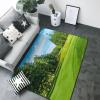 Golf Course Lawn Print Carpet 80x58in Bedroom Rug Non-Slip Area Rugs for Living Room view 4