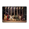 Guitar Bass Music Musical Instruments Print Carpet 72x48in Bedroom Rug Non-Slip Area Rugs for Living Room view 1