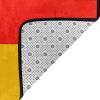 Germany Flag Print Carpet 63x48in Bedroom Rug Non-Slip Area Rugs for Living Room view 3