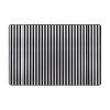Black & White Stripe Print Carpet 72x48in Bedroom Rug Non-Slip Area Rugs for Living Room view 1