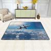 Aircraft Fighter Jets Print Carpet 72x48in Bedroom Rug Non-Slip Area Rugs for Living Room view 2