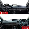Fit for Hyundai Accent 2012-2017,Dashboard Cover,Black Dash Board Cover,Non-Slip Interior Dash Covers,Car Accessories (Lhd Blue Edge) view 2