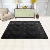 Gothic Wallpaper Skull Print Carpet 72x48in Bedroom Rug Non-Slip Area Rugs for Living Room view 2
