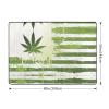 Grass Pot Leaf Print Carpet 80x58in Bedroom Rug Non-Slip Area Rugs for Living Room view 3