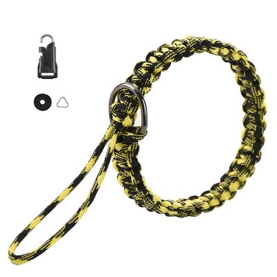 CZSLPE Portable wrist strap, detachable wrist strap for micro single and SLR cameras. (Yellow)