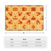 Beer and Crawfish Pattern Print Carpet 72x48in Bedroom Rug Non-Slip Area Rugs for Living Room view 3