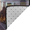 New York City Print Carpet 63x48in Bedroom Rug Non-Slip Area Rugs for Living Room view 3