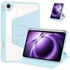 360 Rotation Cover Suitable for Xiaomi Pad 7S Pro 12.5inch 2025 with Pen Holder Hard Clear Acrylic Stand Case(Sky Blue) view 1