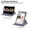 360 Rotation Cover Suitable for Xiaomi Pad 7S Pro 12.5inch 2025 with Pen Holder Hard Clear Acrylic Stand Case(Sky Blue) view 3