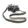 CZSLPE camera shoulder strap, safety tether camera neck strap, micro single PU leather shoulder strap, suitable for various cameras. (Green) view 2