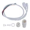 CCTV Network and Power Cable with For RJ45 and DC Female Connector for IP Camera PCB Module 70cm Length view 2