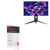 BoxWave Screen Protector Compatible With ASUS ROG Swift OLED PG27AQDP - ClearTouch Anti-Glare ToughShield 9H (2-Pack), Anti-Glare 9H Tough Flexible Film Screen Protector view 1
