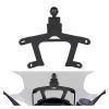 AXVBXZ Motorcycle Mount Compatible with Kawasaki Ninja Z1000 SX 2017-2024 Z1000SX 2011-2017 Navigation Bracket Windshield Stand Phone Holder(Type 5) view 2
