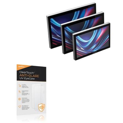 BoxWave Screen Protector Compatible With Tangent Medix KV v5 (15.6 in) - ClearTouch Anti-Glare Anti-UV EyeCare (2-Pack), Filters out Harmful Blue Light Reduce Fatigue