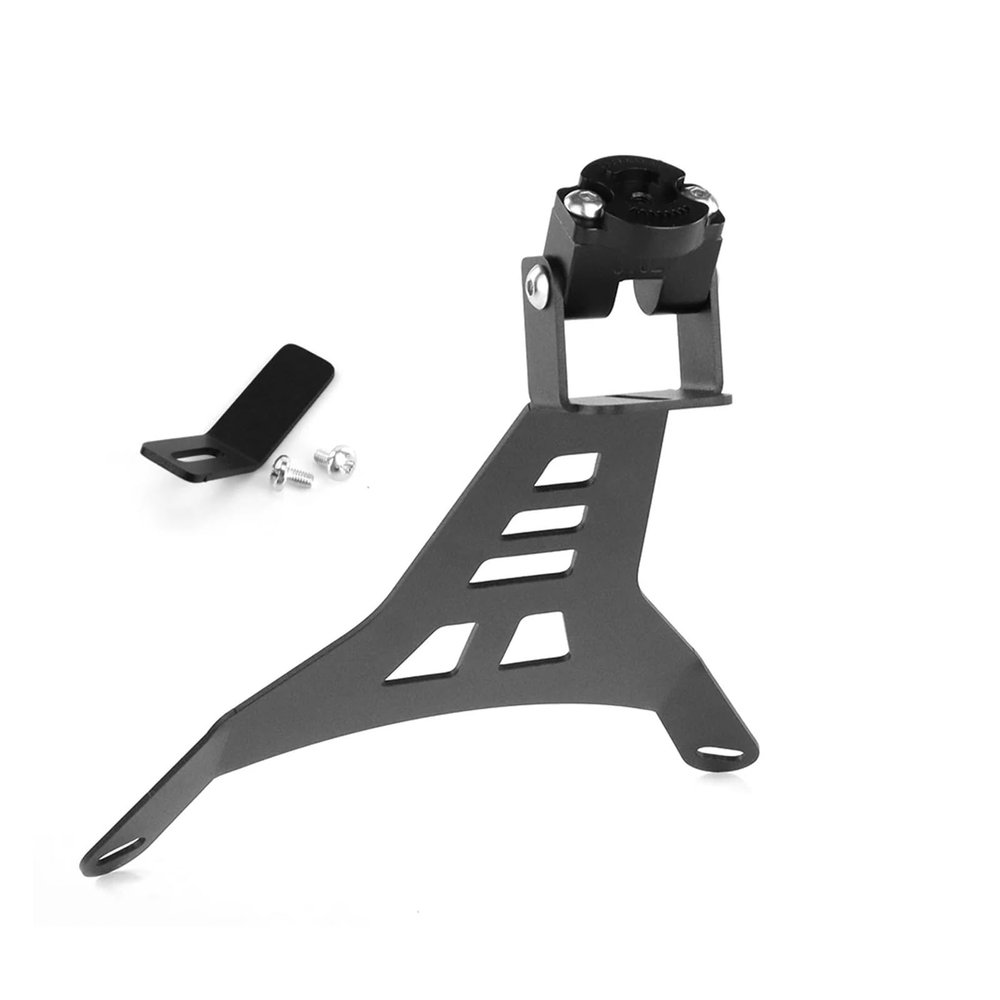 AXVBXZ Compatible with Compatible with Kymco Xciting 400i 2013-2017 Motorcycle Aluminum Mount Navigation Plate Bracket Windshield Mount Phone Stand Holder(Type 3)