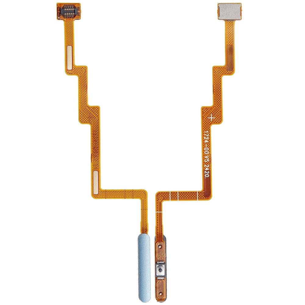 Best Shopper - Replacement Fingerprint Reader with Flex Cable Compatible for Xiaomi Mi 11X (Celestial Silver)