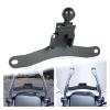 AXVBXZ Compatible with 650MT 2017 2018 2019 2020 2021 2022 4mm Aluminum Navigation Bracket Motorcycle Windshield Mount Phone Holder(Type 3) view 2