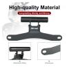 AXVBXZ Compatible with 650MT 2017 2018 2019 2020 2021 2022 4mm Aluminum Navigation Bracket Motorcycle Windshield Mount Phone Holder(Type 3) view 3