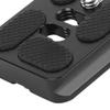 CCYLEZ Camera Arrow Storage Case Plate, Aluminium Alloy Arrow Storage Case Plate CNC Machining Wear with 1/4in Screw for Arca Mount Ballhead (120mm) view 4