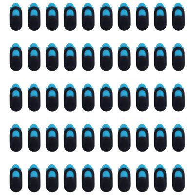 50Pieces Computer Camera Covers with Sliding Mechanism for Laptop Tablet Smartphone Privacy Shield Guard Webcam Blocker