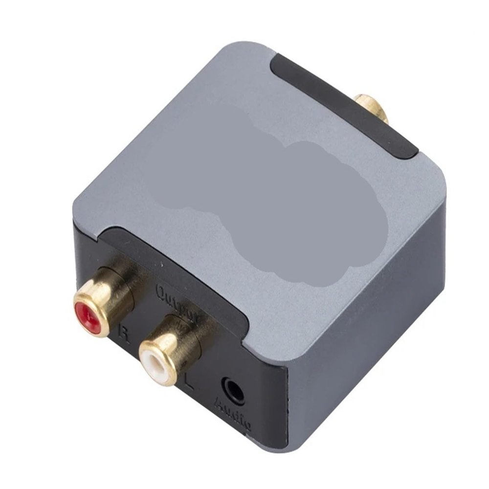 HYAGBCOP 192KHz 24bit S/PDIF Digital to Analog Converter Optical Toslink Coaxial R/L R/CA 3.5mm Ja-ck for P;S/5(C)