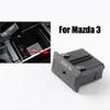 Audio Interface Socket TD74-66-DFX-5717 ABS Black,Compatible For Mazda 3 2010-2013, In-Car Center Console Stereo Adapter Replacement For Seamless Music Input view 2