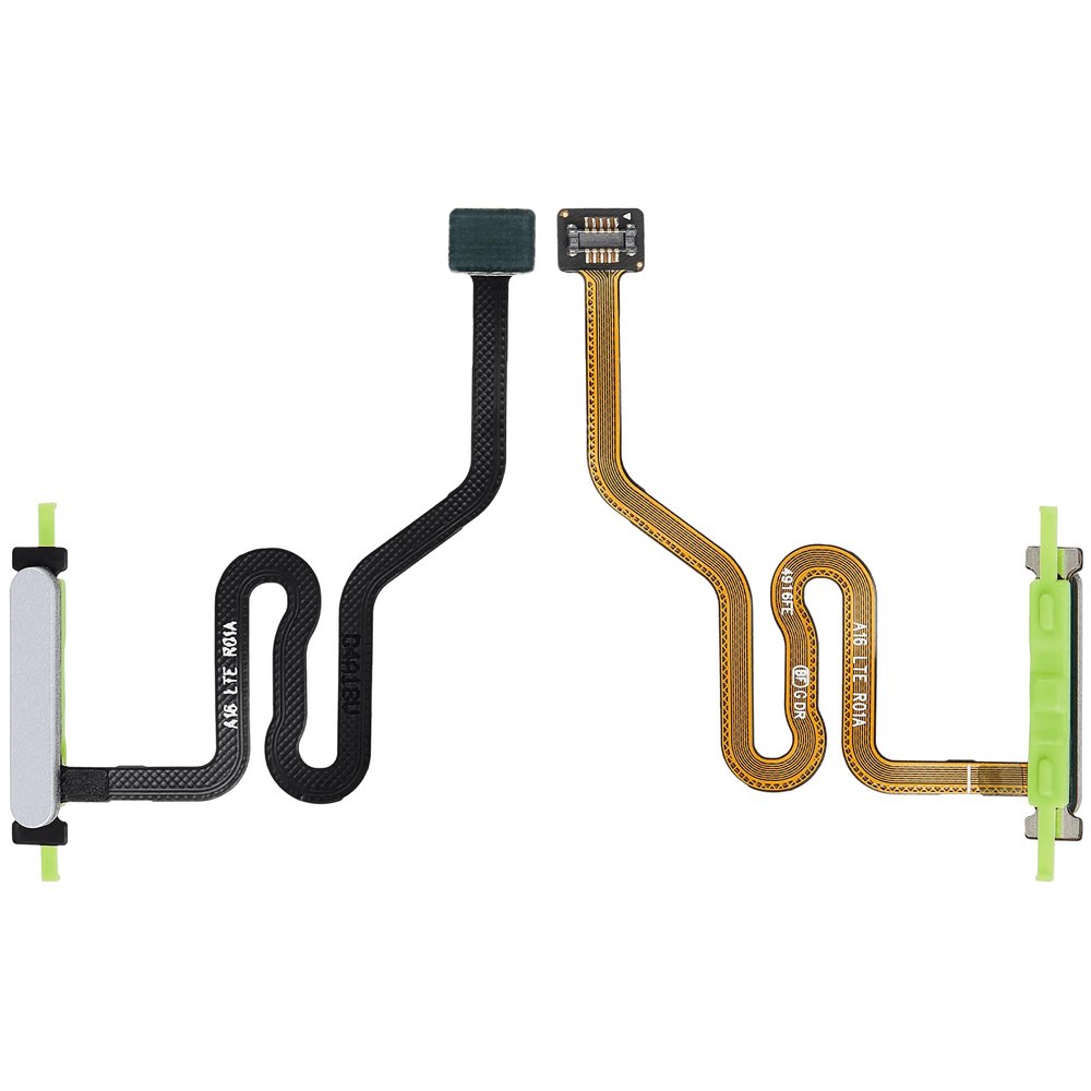 Best Shopper - Replacement Fingerprint Reader with Flex Cable Compatible for Samsung Galaxy A16 4G (A165B / 2024) (Gray)