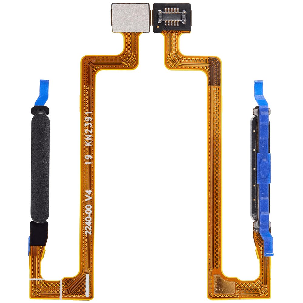 Best Shopper - Replacement Fingerprint Sensor Flex Compatible for Xiaomi Redmi Note 12R Pro (Black)