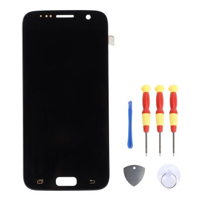 ASHATA LCD Display Touch Screen for Replacement for Galaxy Tab S7 Digitizer Assembly Repair Tool Kit (Black)