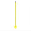 Safety Rail Co. Self-Closing Gate Hitch Post  Powdercoat Yellow  OSHA Compliant  Made in USA view 1