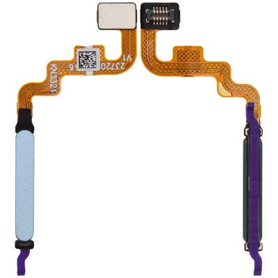 Best Shopper - Replacement Fingerprint Reader with Flex Cable Compatible for Xiaomi Redmi Note 12S (Ice Blue)