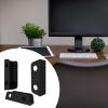 ZGUZMCMK Wall & Under Desk Laptop Mount Holder, Support Stand with Protection Pads, Enhanced Stability Simple to Install Heavy Duty, Black view 2