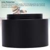 LICAEVEY Metal Lens Hood Fit for S50 Weatherproof Protective Astronomical Telescope Light Hood, Light Hood Prevents Haze and, Aluminum Alloy Material view 4