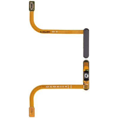Best Shopper - Replacement Fingerprint Reader with Flex Cable Compatible for Samsung Galaxy A26 5G (A266 / 2024) (Premium) (Black)