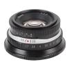 GOWENIC 25mm F1.7 APS C Camera Lens Large Aperture Manual Fixed Camera Lens for FX Mount Camera X T30 X T100 X T4 X T5 X A1 X A2 X A3 X A5 X A7 X A10 X X M1, etc (Black) view 1