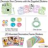 Fujifilm Instax Mini 12 Instant Camera with Case, Decoration Stickers, Frames, Photo Album and More Accessory kit (Mint Green) view 4